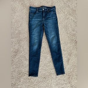 American Eagle Hi Rise Jeggings Next Level stretch 12